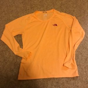 The North Face Orange Long Sleeve